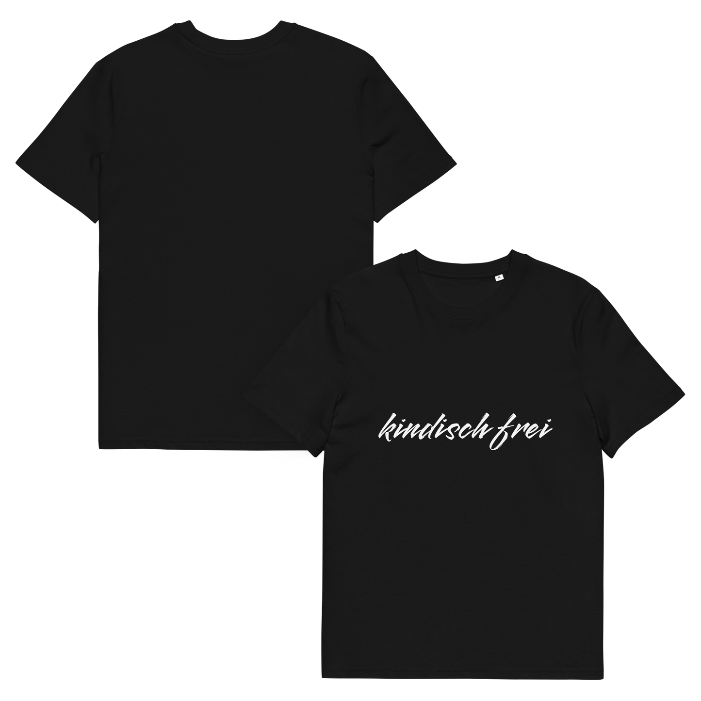 Unisex-Bio-Baumwoll-T-Shirt - kindisch frei